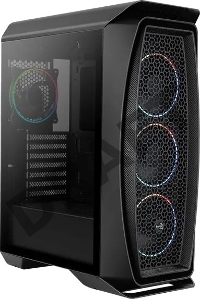 Корпус Aerocool Aero One Eclipse-G-BK-v1 черный без БП ATX 4x120mm 2xUSB3.0 audio