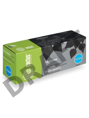 Картридж Cactus CS-CE320A для принтеров HP LaserJet CP1525  черный 2000 стр.