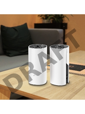 Роутер беспроводной TP-Link DECO M4 (DECO M4(2-PACK)) AC1200 10/100/1000BASE-TX (упак.:2шт)