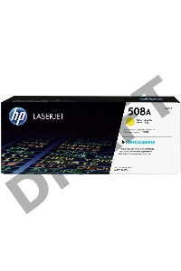 Тонер-картридж HP CF362A 508A, желтый для Color LaserJet M552/M553 5000стр.