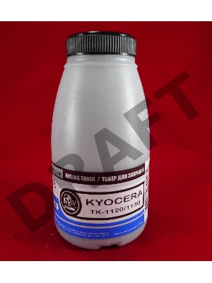 Тонер Kyocera TK-1120, FS-1060DN/1025MFP/1125MFP (фл. 95г) B&W Premium (Tomoegawa) фас Россия