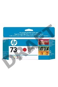 Картридж струйный HP 73 CD951A хроматический красный для HP DJ Z3200 (130мл)