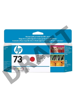 Картридж струйный HP 73 CD951A хроматический красный для HP DJ Z3200 (130мл)