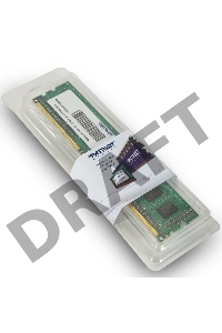 Модуль памяти Patriot DIMM DDR3 4Gb 1333MHz PSD34G133381 RTL PC3-10600 CL9 240-pin 1.5В