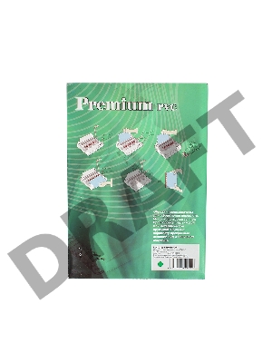 Обложки для переплёта Office Kit (PGA400180) прозрачные пластиковые зеленые А4 0.18 мм 100 шт