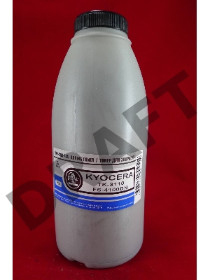 Тонер Kyocera TK-3110, FS-4100DN (фл. 425г) B&W Premium (Tomoegawa) фас Россия