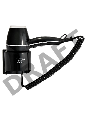 Фен Puff 1601 1600Вт черный