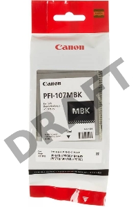 Картридж струйный Canon PFI-107MBK 6704B001 черный матовый для Canon iP F680/685/780/785