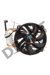 Кулер Aerocool Verkho 2 , до 110W, 2х теплотрубки, PWM, 800-2000 RPM, LGA 1156/1155/1151/1150/775 , FM2/FM1/AM3+/AM3/AM2+/AM2/940/939/754, 2 тепловые 