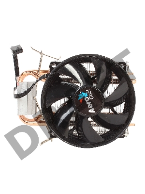 Кулер Aerocool Verkho 2 , до 110W, 2х теплотрубки, PWM, 800-2000 RPM, LGA 1156/1155/1151/1150/775 , FM2/FM1/AM3+/AM3/AM2+/AM2/940/939/754, 2 тепловые 