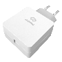 Сетевое зар./устр. Digma DGPD-18W-WG 3A универсальное кабель USB Type C белый