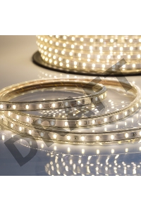 LED лента 220 В, 6.5x13 мм, IP67, SMD 5730, 60 LED/m, цвет свечения теплый белый, 100 м