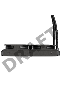 Комплект водяного охлаждения ExeGate EX293457RUS BlackWater-240V2.PWM.RGB (RGB подсветка, LGA2066/2011/1366/1150/1151/1155/1156/1200/1700/AM4/FM1/FM2/FM2+/AM2/AM2+/AM3/AM3+, TDP 220W, Fan 120mm, PWM, 800-2000RPM, Hydro bearing, 4pin, 11-22db, с термопасто