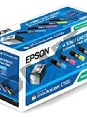 Расходные материалы EPSON C13S050268 Epson набор  для AcuLaser C1100 , Bk,C,M,Y