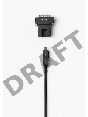 Отсоединяемый модуль, Wize WDV10-R-DL приемник DVI (M) - HDMI-D (F) [WDV10-R -DL]