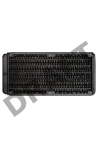 Комплект водяного охлаждения ExeGate EX293457RUS BlackWater-240V2.PWM.RGB (RGB подсветка, LGA2066/2011/1366/1150/1151/1155/1156/1200/1700/AM4/FM1/FM2/FM2+/AM2/AM2+/AM3/AM3+, TDP 220W, Fan 120mm, PWM, 800-2000RPM, Hydro bearing, 4pin, 11-22db, с термопасто