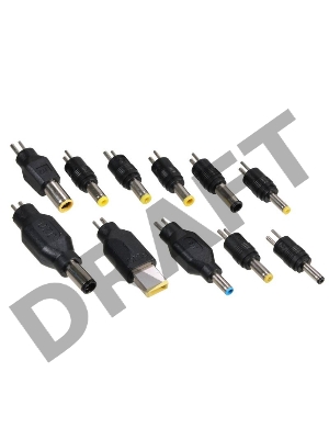 Блок питания Buro BUM-1245M90 ручной 90W 12V-24V 11-connectors 3.5A 1xUSB 1A от бытовой электросети LСD индикатор