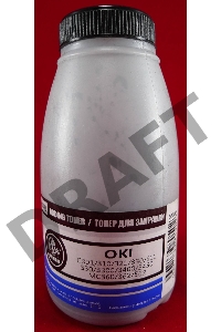 Тонер OKI C301/C321/C310/C330/C331/C510/C511/C530/C531/C3300/C3400/C3450/C3520/C3530/C3600/MC350/MC351/MC352/MC360/MC361/MC362/MC561/MC562 Black (фл., 70г) B&W Premium (Tomoegawa) - фас.России