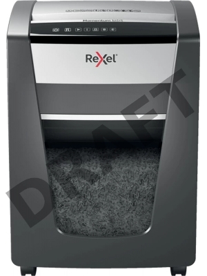 Шредер Rexel Momentum M515 EU (секр.P-5)/фрагменты/15лист./30лтр./скрепки/скобы