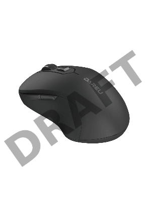 Мышь беспроводная Dareu LM115G Black (черный), DPI 800/1200/1600, ресивер 2.4GHz, размер 107x59x38мм