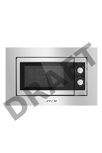 Печь микроволновая электрич. MAUNFELD JBMO.20.5S, встраиваемая
