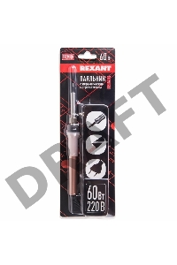 REXANT Паяльник с керам. нагревателем 220В/60Вт /Japan type/ 12-0611