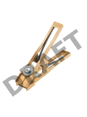 Зажим «крокодил» 315 А 170 мм для сварки (латунь) САТУРН Профи РОССИЯ