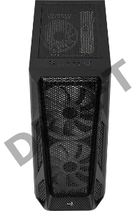 Корпус Aerocool AirHawk Duo-G-BK-v1 черный без БП ATX 5x120mm 5x140mm 2xUSB3.0 audio bott PSU