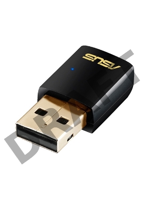 Двухдиапазонный беспроводной USB-адаптер ASUS USB-AC51  стандарта 802.11ac