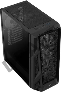 Корпус Aerocool AirHawk Duo-G-BK-v1 черный без БП ATX 5x120mm 5x140mm 2xUSB3.0 audio bott PSU