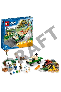 Конструктор Lego City Missions Wild Animal Rescue Missions пластик (60353)