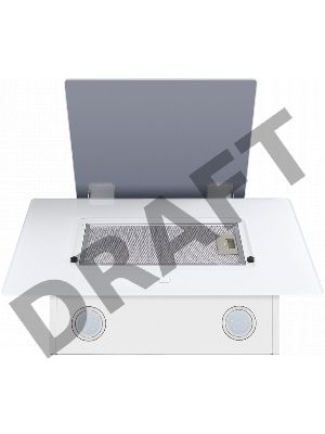 ВЫТЯЖКА MAUNFELD WIND 50 Белый / Тип:наклонная, 50см, сенсорное управление, 700м3, площадь кухни до 25м2, 3 скорости, светодиодное освещение,  в опции: угольный фильтр  CF150-2шт, белый