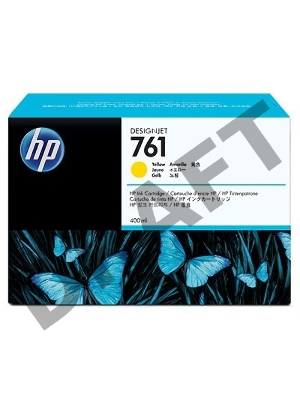 Картридж струйный HP №761 CM992A желтый для HP DJ T7100