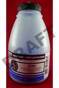 Тонер OKI C610/C810/C821/C822/C830/C5850/C5950/MC560 Cyan (фл., 135г) B&W Premium (Tomoegawa) - фас.России