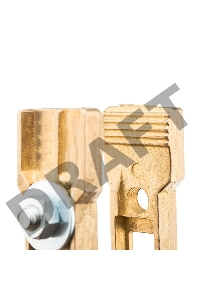 Зажим «крокодил» 315 А 170 мм для сварки (латунь) САТУРН Профи РОССИЯ