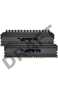 Оперативная память DDR 4 DIMM 16Gb (8GBx2) PC24000, 3000Mhz, PATRIOT BLACKOUT Kit (PVB416G300C6K) (retail)