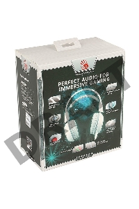 Гарнитура  A4Tech Bloody G300 черный/красный (2.2м) 