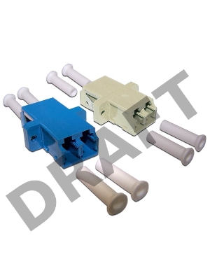 Адаптер оптический LANMASTER SC, OM3, дуплексный Адаптер оптический LANMASTER SC, OM3, дуплексный