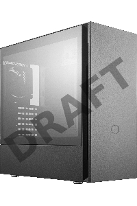 Корпус без БП Cooler Master Silencio S600, USB3.0x2, 1xSD card reader, 2x120 Fan, TG Side Panel, ATX, w/o PSU