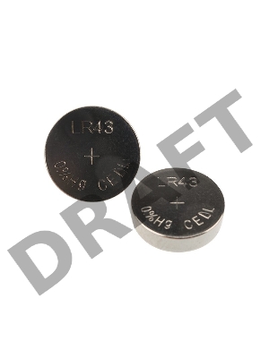 Батарейка LR43, AG12, LR1142, G12, 186, GP86A, 386, SR43W REXANT