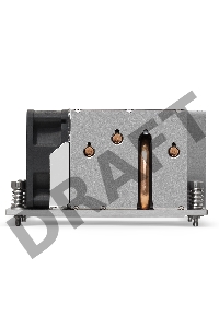 Кулер ExeGate EX293436RUS ESNK-P0063AP4.PWM.2U.SP3.Cu (Al+Cu, 2U, 4 тепл. трубки, LGA SP3, TDP 240W, PWM, 1600-6800RPM, 2 ball bearing, 4pin, 54,3db, 440г, на винтах, с термопастой, Retail box)