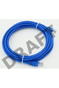 Сетевое оборудование Patchcord molded 5E Copper 5m blue