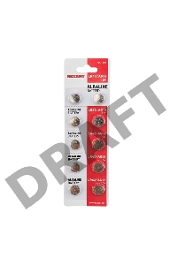 Батарейка LR43, AG12, LR1142, G12, 186, GP86A, 386, SR43W REXANT