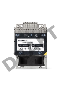 Кулер ExeGate EX293436RUS ESNK-P0063AP4.PWM.2U.SP3.Cu (Al+Cu, 2U, 4 тепл. трубки, LGA SP3, TDP 240W, PWM, 1600-6800RPM, 2 ball bearing, 4pin, 54,3db, 440г, на винтах, с термопастой, Retail box)