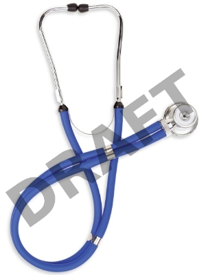Стетоскоп механический B.Well WS-3 голов.:двухсторонняя синий