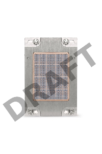 Кулер ExeGate EX293436RUS ESNK-P0063AP4.PWM.2U.SP3.Cu (Al+Cu, 2U, 4 тепл. трубки, LGA SP3, TDP 240W, PWM, 1600-6800RPM, 2 ball bearing, 4pin, 54,3db, 440г, на винтах, с термопастой, Retail box)