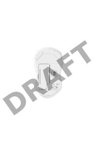 Мышь беспроводная Dareu LM115G White (белый), DPI 800/1200/1600, ресивер 2.4GHz, размер 107x59x38мм