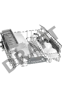 Посудомоечная машина Bosch SMS45DW10Q белый (полноразмерная)