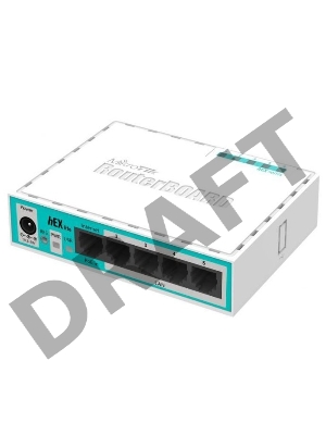 Маршрутизатор MikroTik RB750r2 hEX lite 5x10/100 Mbps