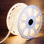 LED лента 220 В, 7.5x20 мм, IP67, SMD 2835, 276 LED/m, цвет свечения теплый белый, 50 м